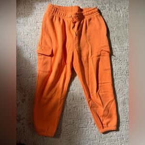 Under Armour Orange Track Pants